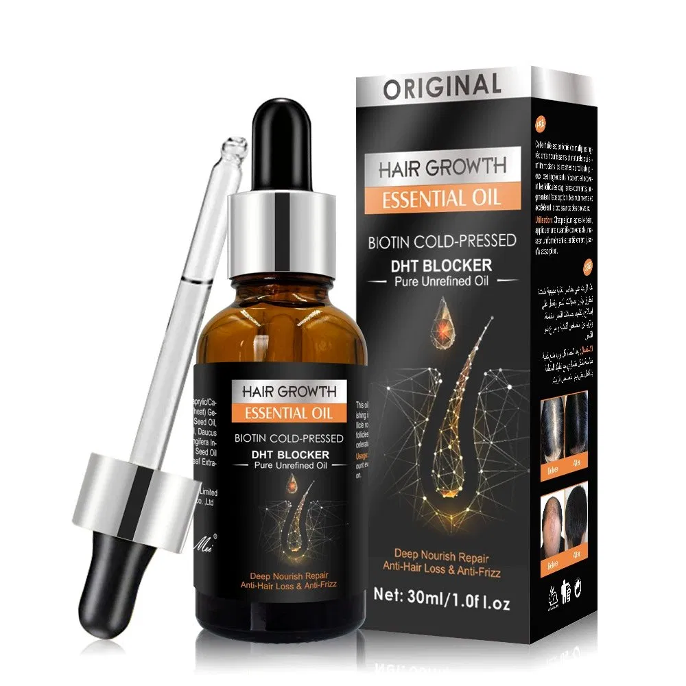 OEM/ODM Wholesale Organic Ginger Hair Essential Oil Natural Herbal Leave-in Scalp Care
