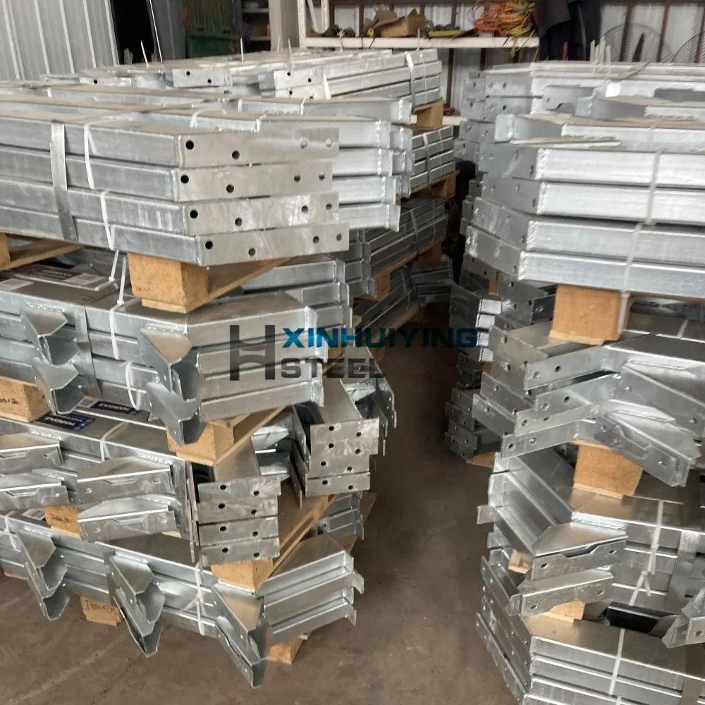 Australia Standards Galvanised Steel Stringers Custom Metal Steel Stairs Outdoor