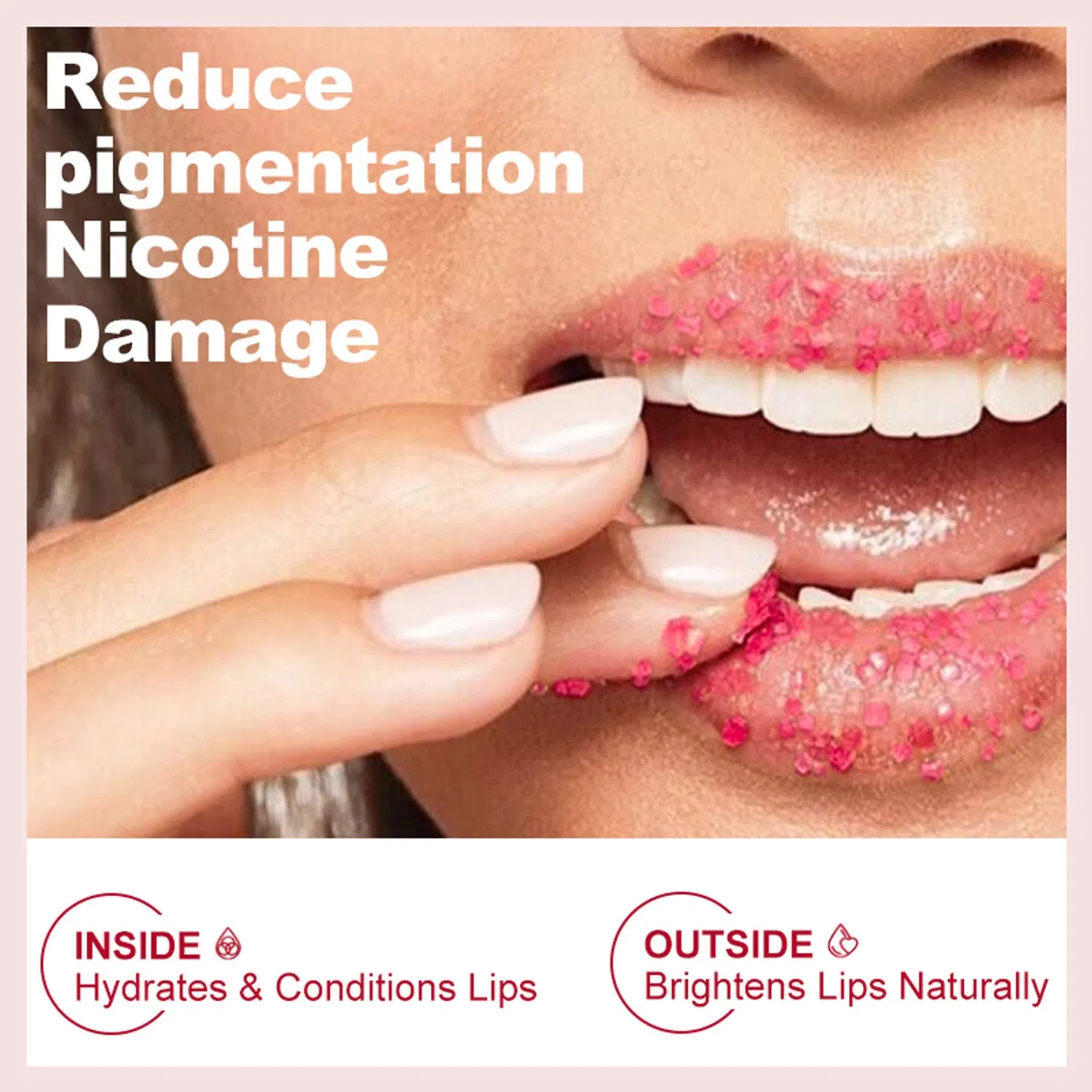 Hot Chinese Best Cleansing Lip Scrub Add Vitamin Scan Customizable Logo