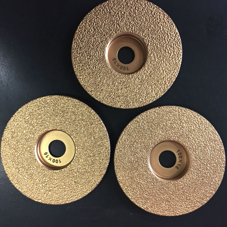 Вакуумно-паяные алмазные шлифовальные круги