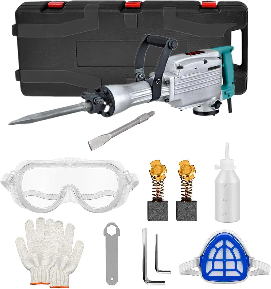 Отбойный молоток электрический 1520W GTL HD076