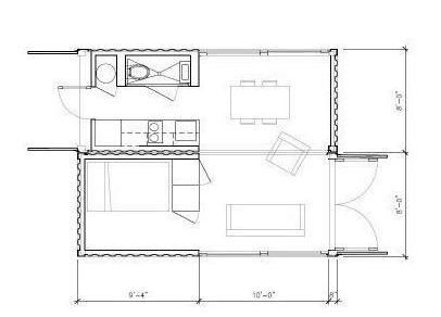 Office Container House Worker Room Flat Pack Expandable Prefabricated Folding