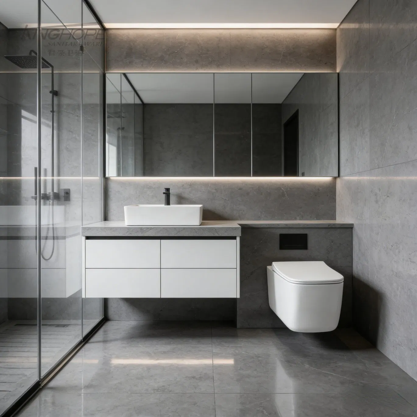 Modern Bathoom Easy to Clean White Glaze Cheap and High Quality Toilet