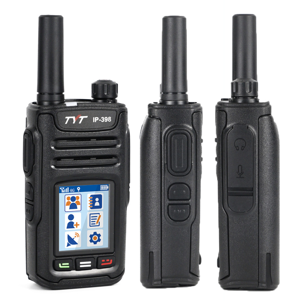 Tyt IP-398 Smart Digital Two Way Radio 4G LTE Walkie Talkie with GPS Function