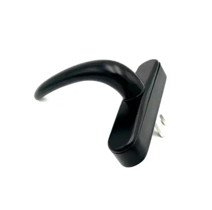 modern Black Color Outward Aluminum Alloy Casement Window Handle