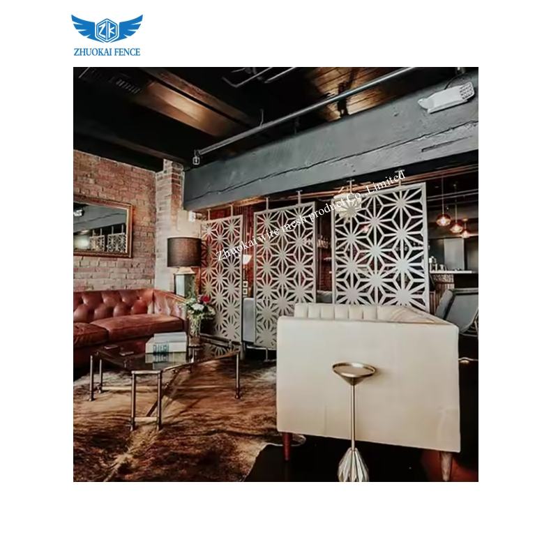 High-Quality Laser Cut Stainless Steel Modern Luxury Home Decorative Art Screen