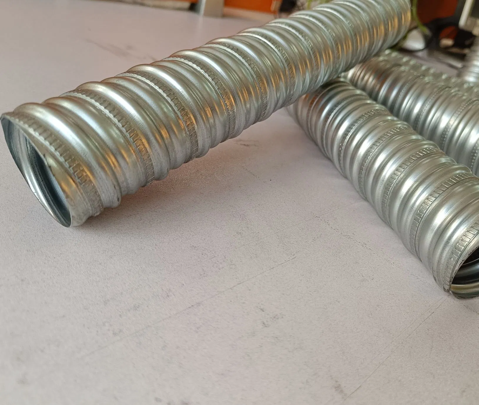 60 High Tension Corrugated Galvanized Prestressed Steel Metal Pipe for Pre-Stressed Concrete Bridge Construction