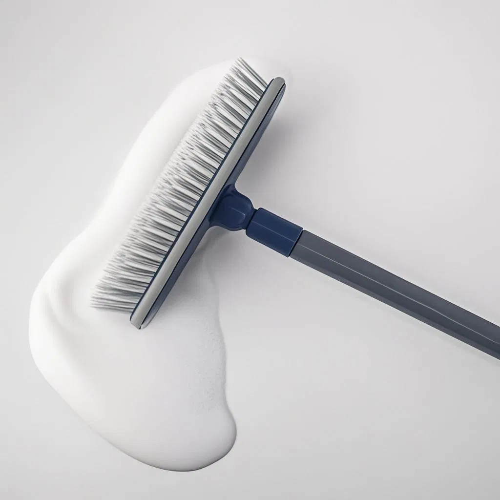 Pet+PP Cleaning Brush Multi Functional Household Cleaning Broom Reusable Road Sweeping Head Brush