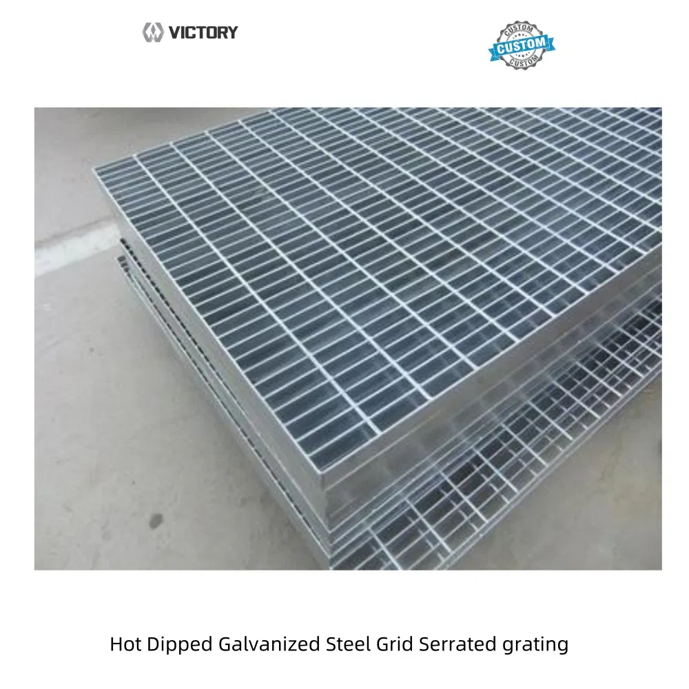 Durable 600g Galvanized Steel Grating for Heavy Industrial Use
