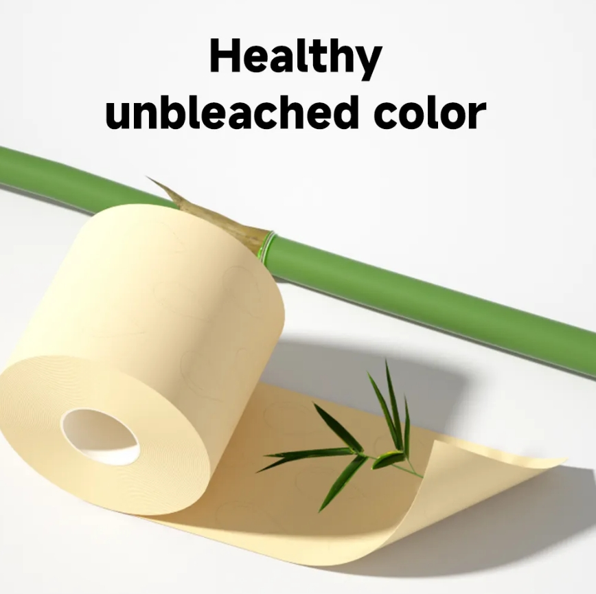 Bamboo Toilet Paper Quick Delivery Tissue Toilet Paper