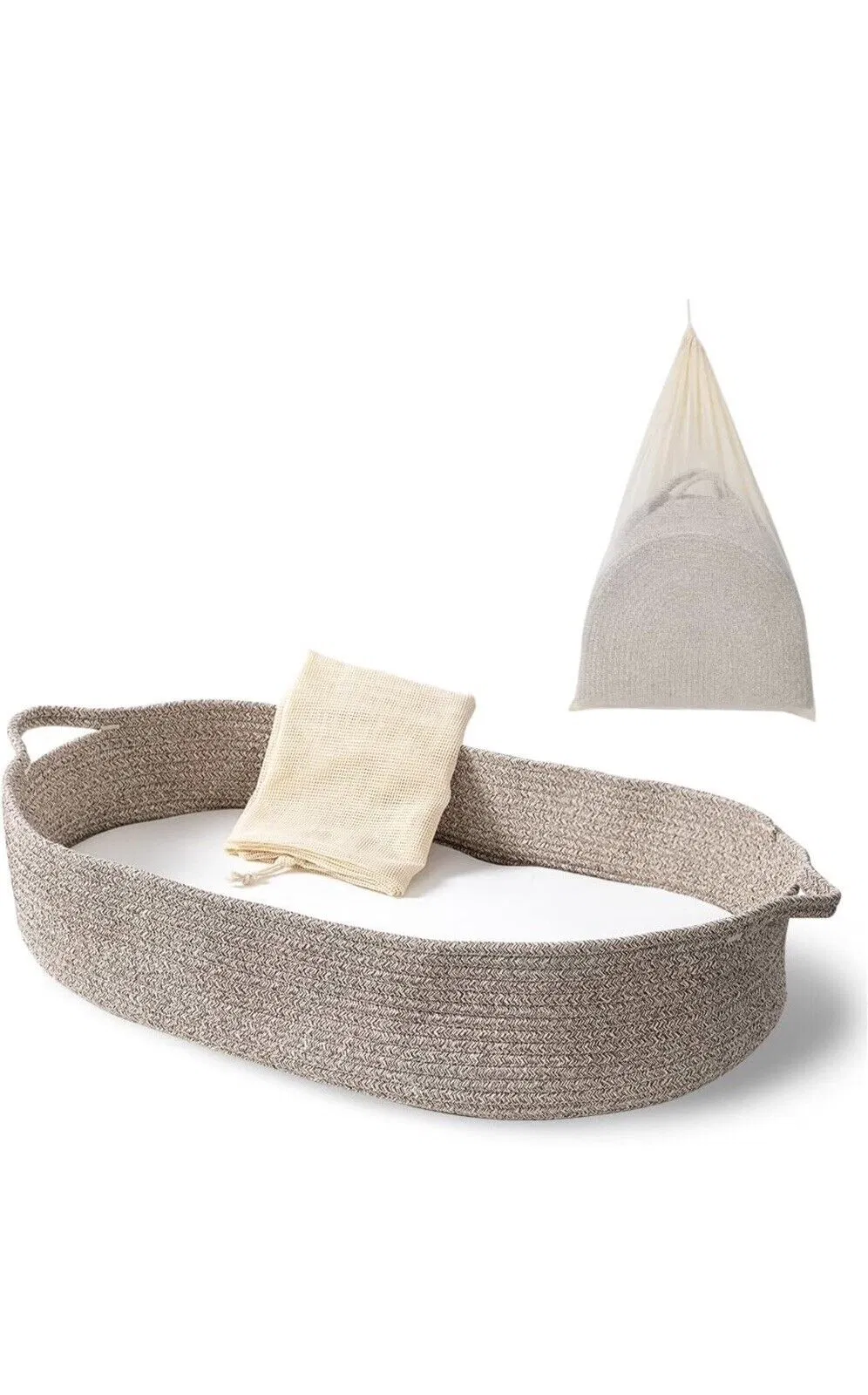 Hot Sale Moses Basket Topper Thick Foam Decor New Baby Changing Table