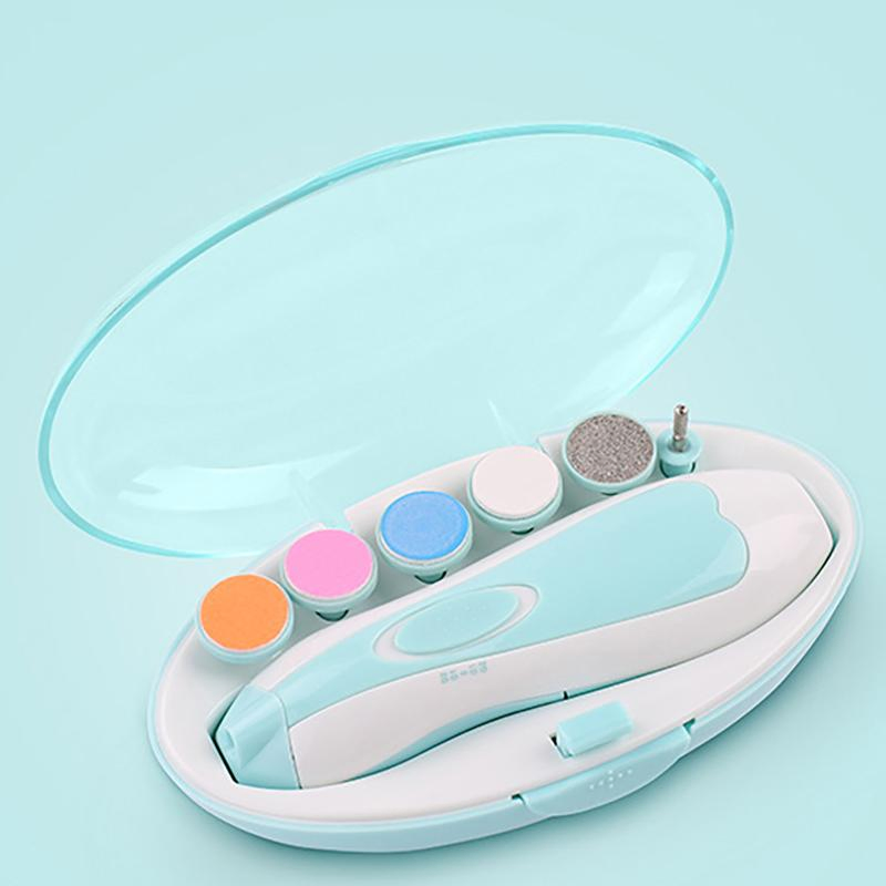 2025 Safe Electric Baby Nail Trimmer Nail File and Grooming Kit for Newborn