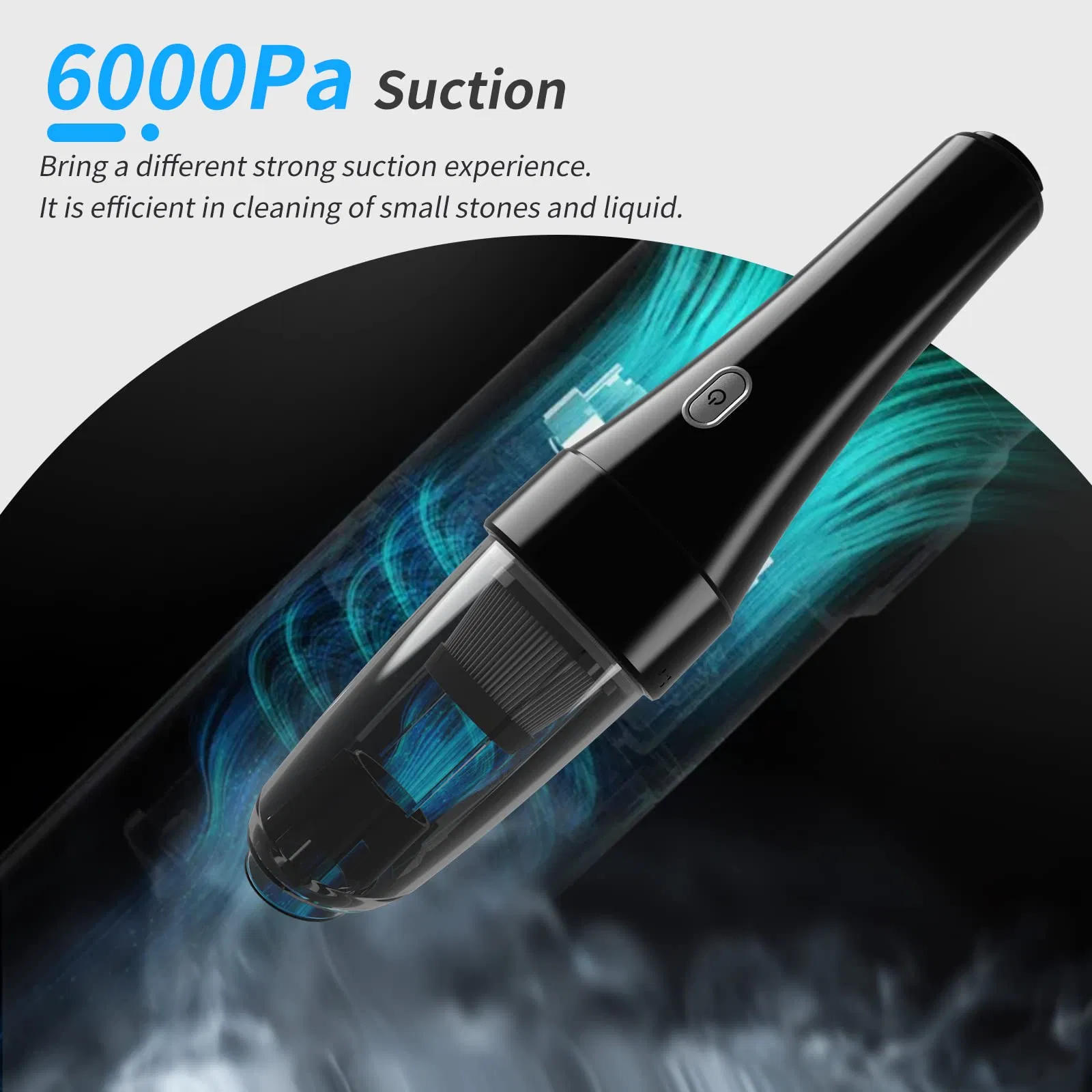 Wet Dry Function Battery Handheld Vacuum Cleaner for Home Car