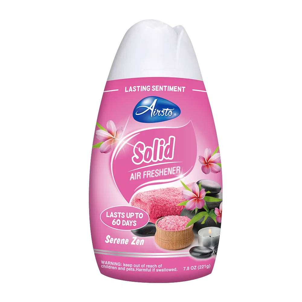 60-Day Long Lasting Solid Gel Air Freshener-7.8oz- Bulk Supply for Home/Car
