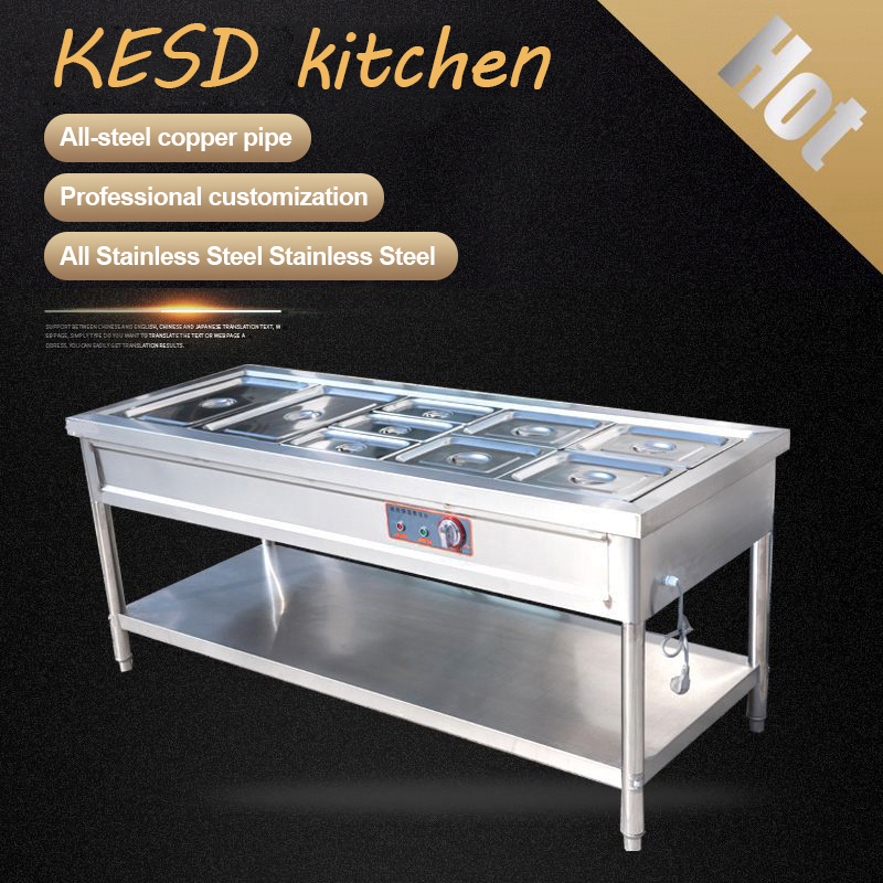 Commercial Electric Display Snacks / Food Warmer Bain Marie with Cabinet