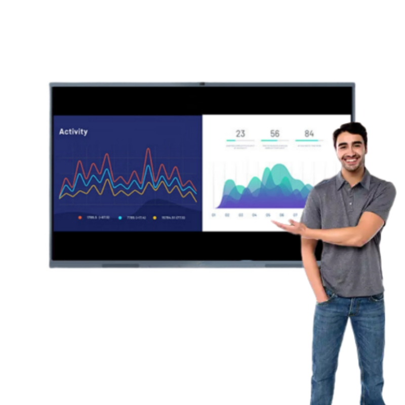 75 86 Inch 4K Ui Ultra HD LED Backlight Touch Screen Smart Board Interactive Whiteboard