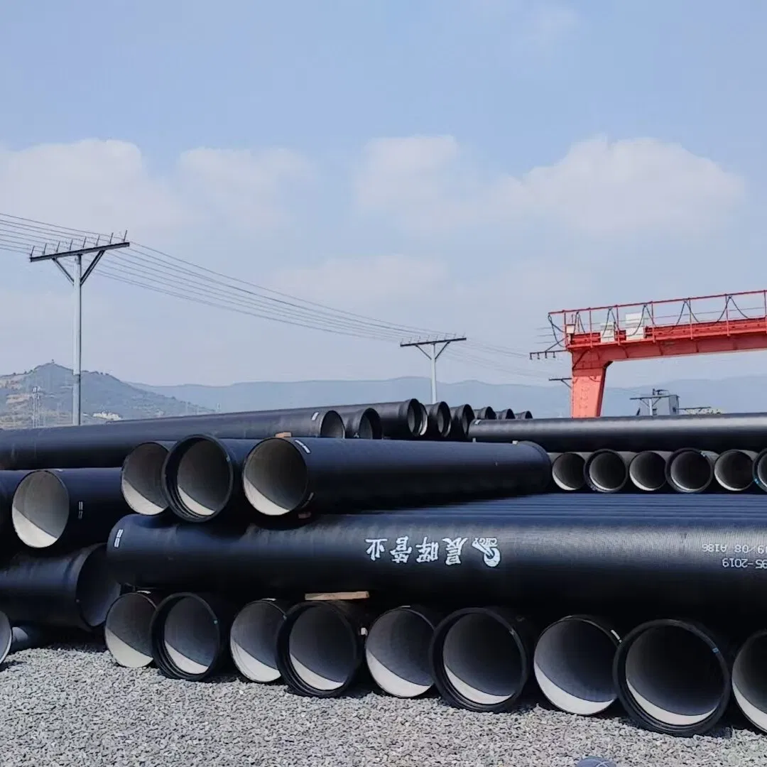 Ductile Iron Pipe DN250, High Strength, Externally Coated with Zinc Spray