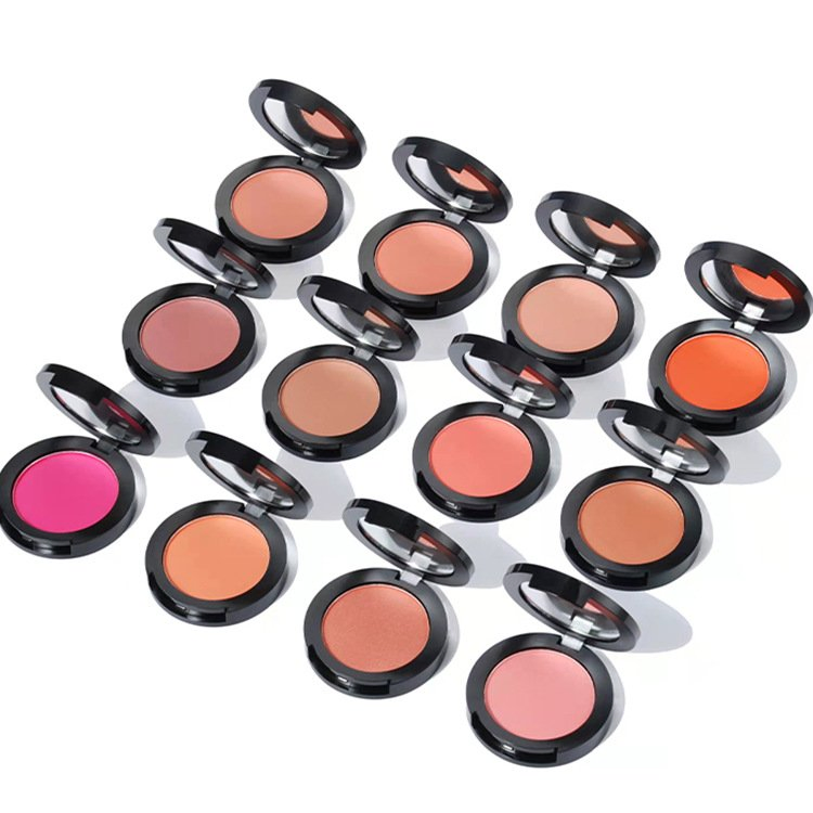 Wholesale Custom Vegan Blush Single Face Cheek Tint Orange Blush Private Label
