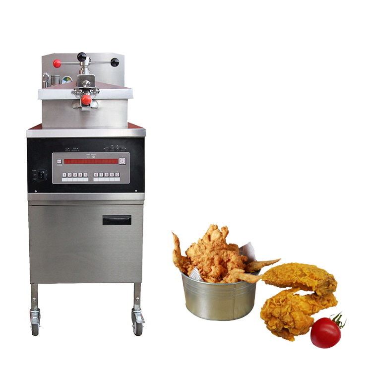 Stainless Steel Fast Food Restaurant Gas Pressure Fryer Electric Deep Fryers Commercial Fryer