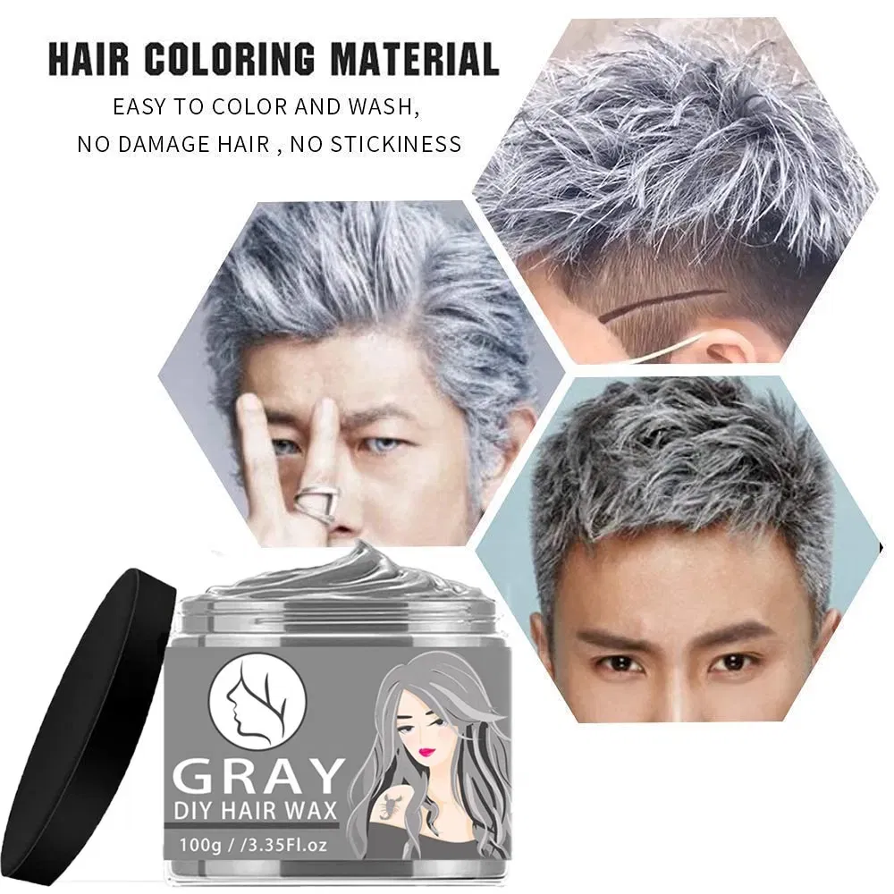 OEM Strong Hold Organic Hair Wax Pomade Gel Private Label Hair Color Wax Original Factory Private Label Customize