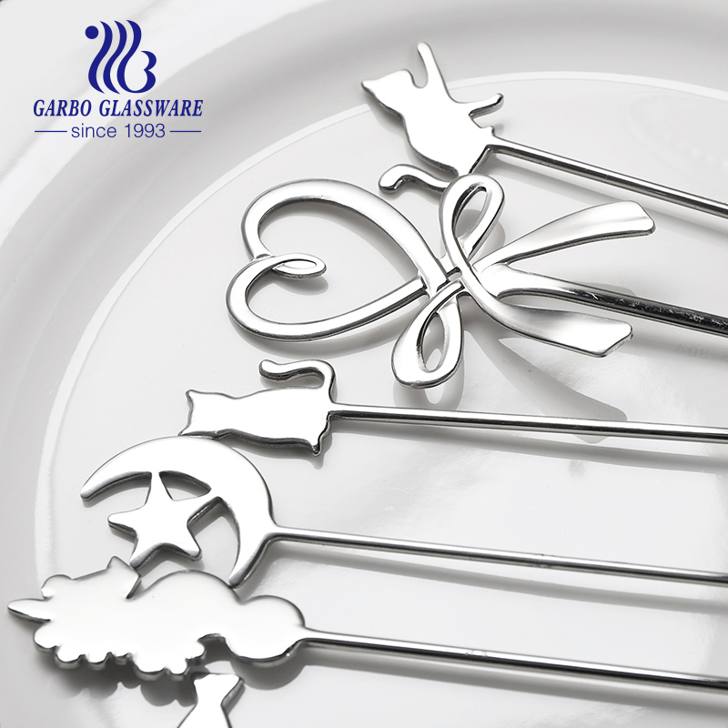 New Designs China Suppliers Hotselling Sliver Stainless Steel Dinner Fork Dessert Flatware Set for Hotel 430 Mirror Polish with Carton Handle Design