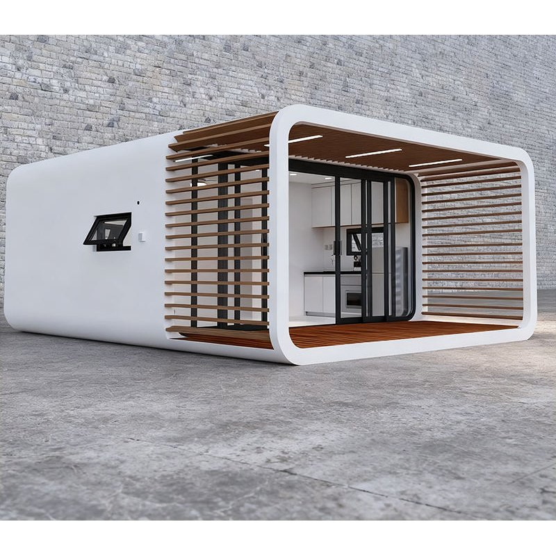 Custom Modern Popular Prefab House Luxury Steel Structure Container Hotel Mobile Apple Cabin