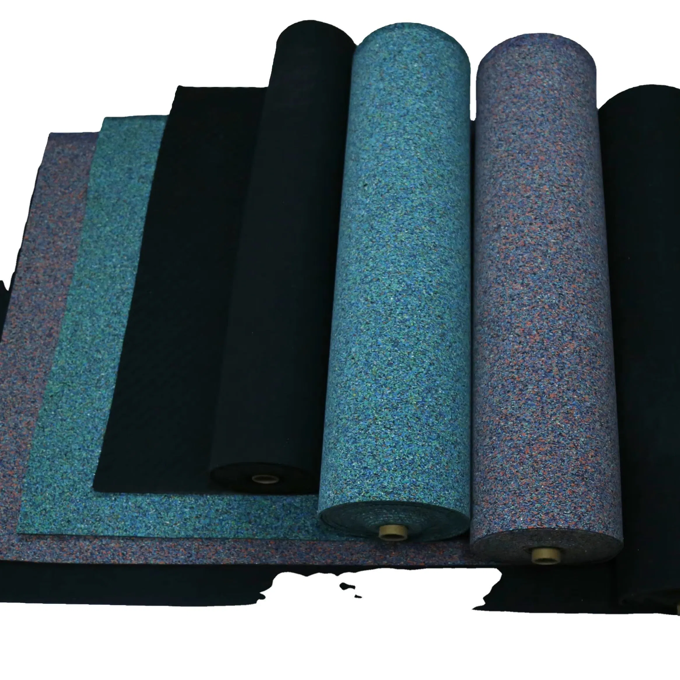 Sound Insulation Vibration Damping Processing Acoustic Flooring Underlay Roll for Building Flooring Material