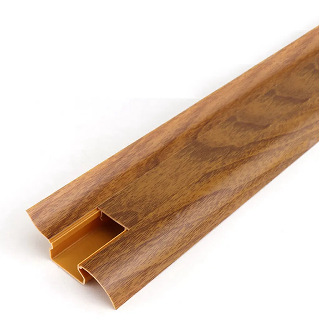 48.8mm Skirting Boards PVC Plinth for Home Furniture Decoration