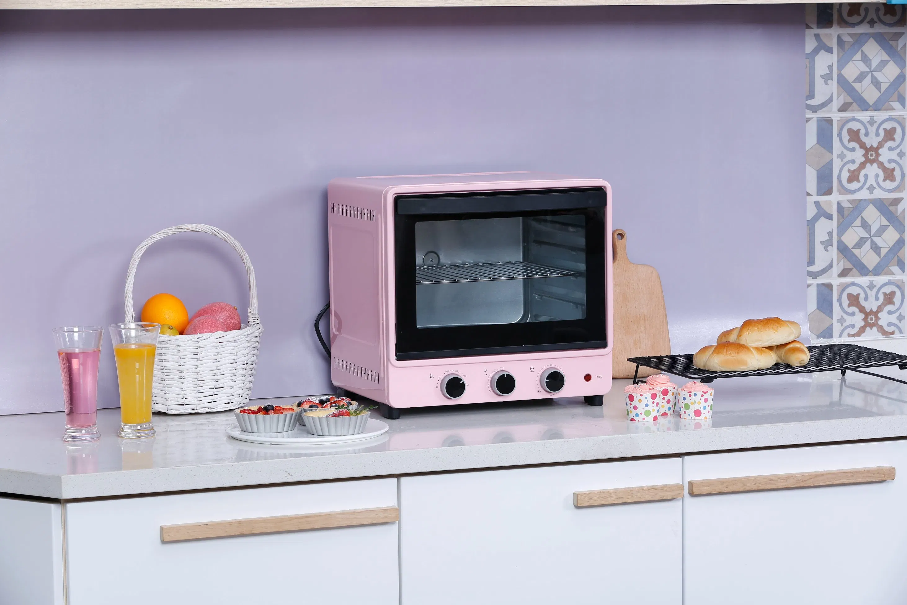 Compact Digital Touch Control Microwave Oven for Home Use