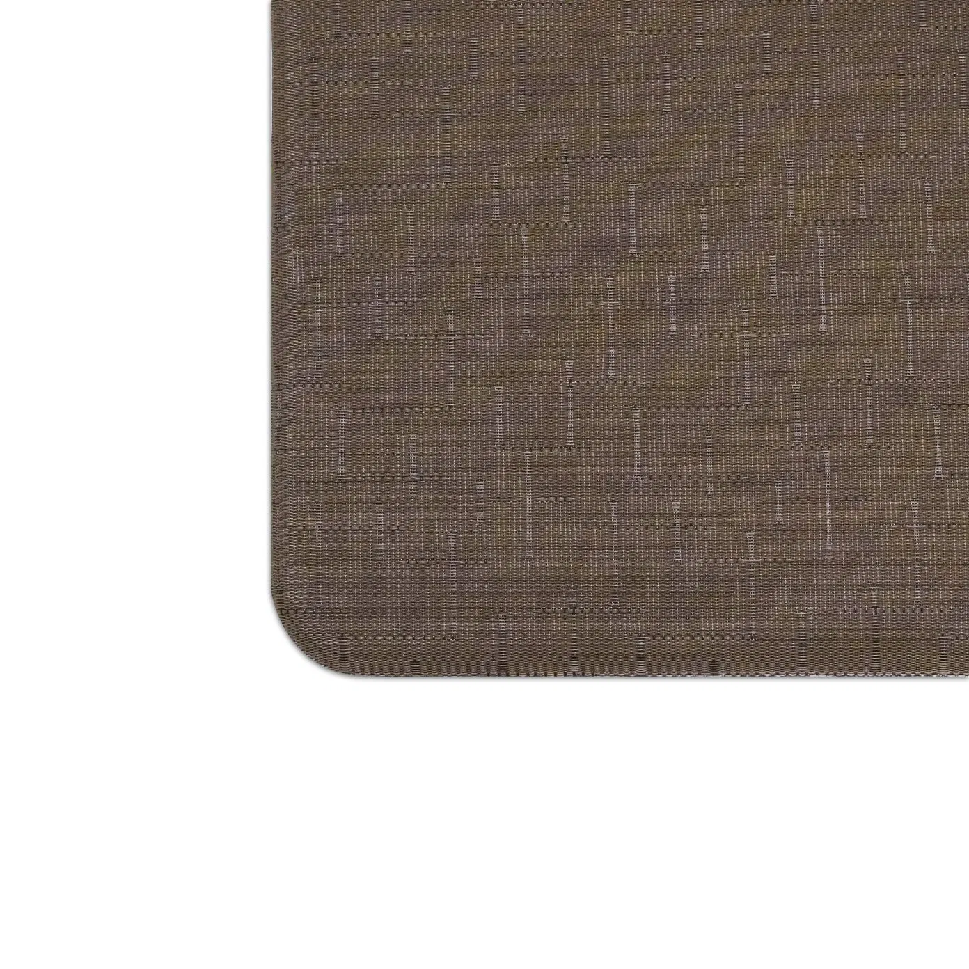 Bamboo Pattern Woven Vinyl Anti Fatigue Kitchen Mat