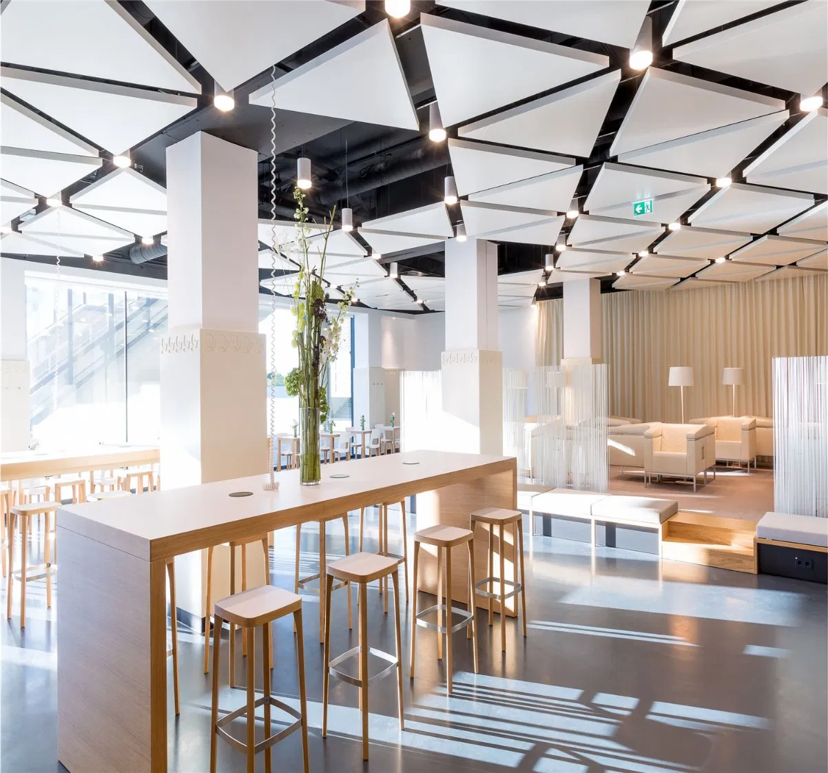 Fiberglass Board Acoustic Ceiling Panels 2X2 with Acoustic Term Material for Ceiling