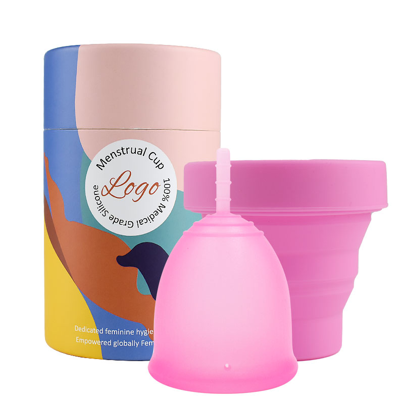 Menstrual Cup - 12 Hour Reusable Protection for Periods - Natural Feminine Hygiene Products - Hypoallergenic & Flexible Medical-Grade Silicone - Feminine Care