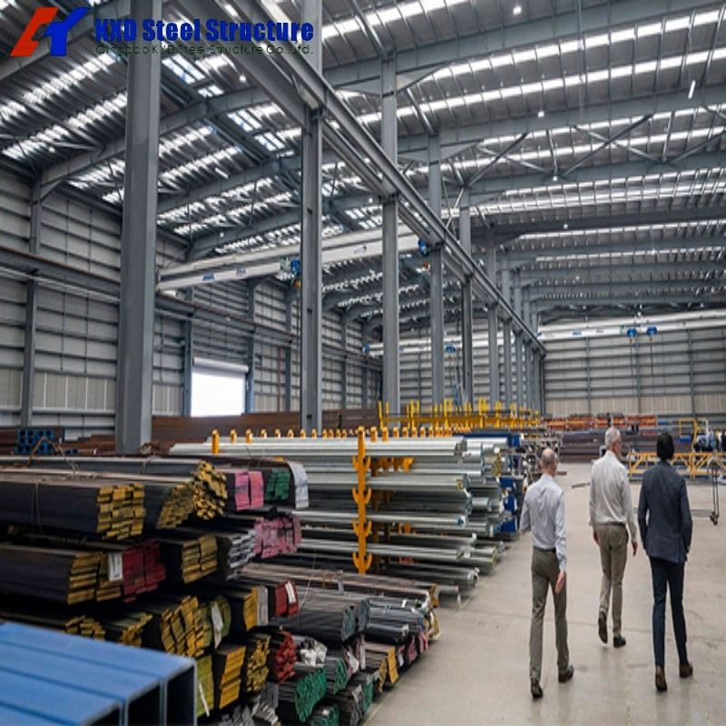 Prefabricated Structural Steel Metal Shed