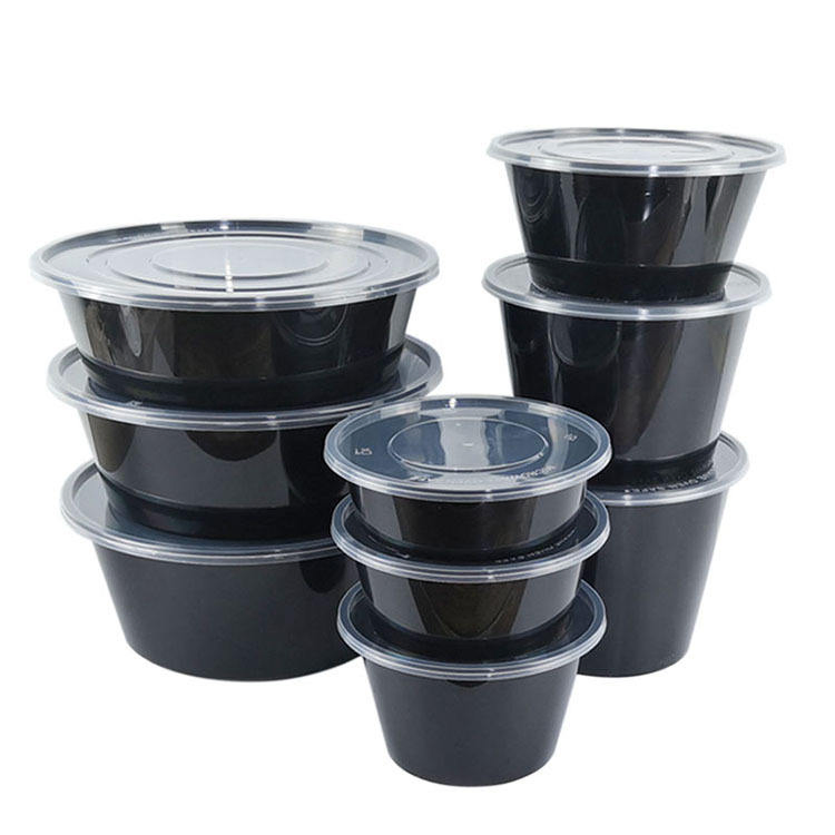 Plastic Food Bowl Disposable Clear Packing Bowl