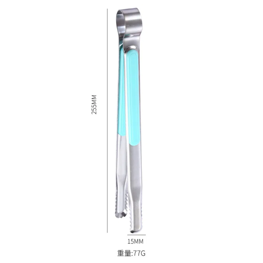 Anti-Scalding Bread Clip Korean Steak Barbecue Food Tong Stainless Steel Buffet Mi25744