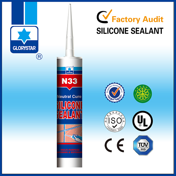 Clear/White/Black/Brown/Grey Color Adhesive Silicone Glue 300ml 420g