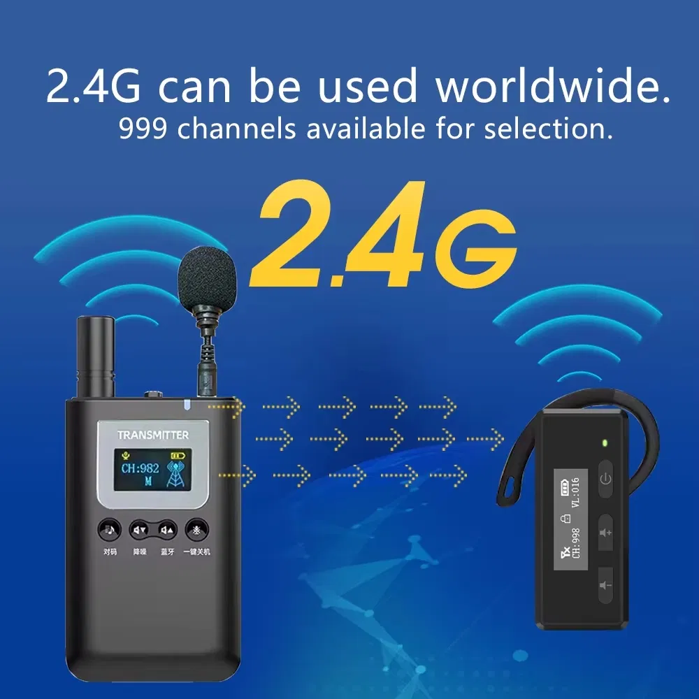 Беспроводная система гида 2.4 ГГц с Bluetooth