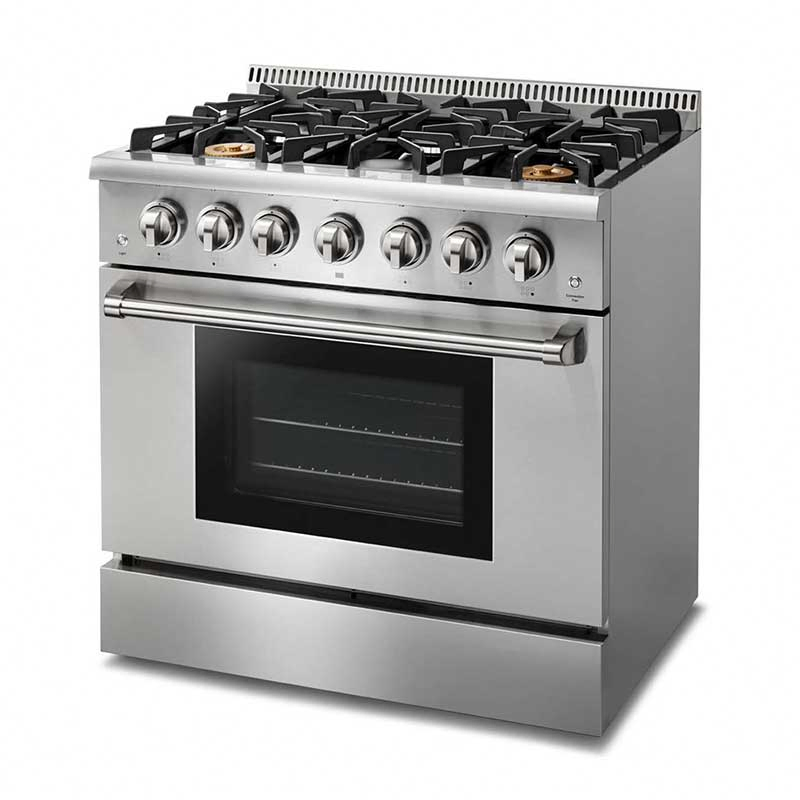 Wholesale 36 Inch 6 Burner Freestanding Gas Range Stove Wtih CSA (HRG3618U)