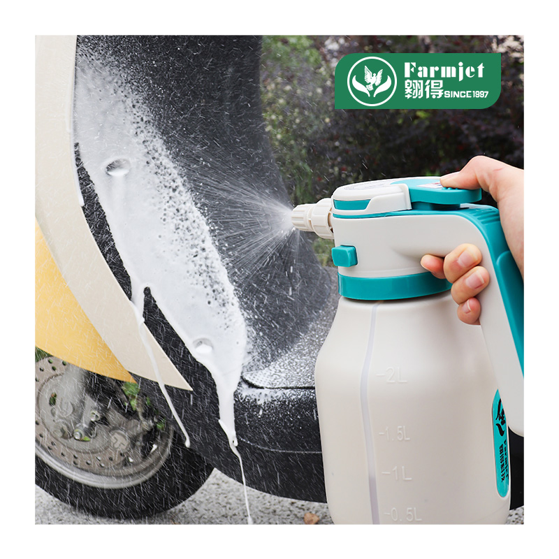 Аккумуляторный пенный пистолет для мойки авто 2л