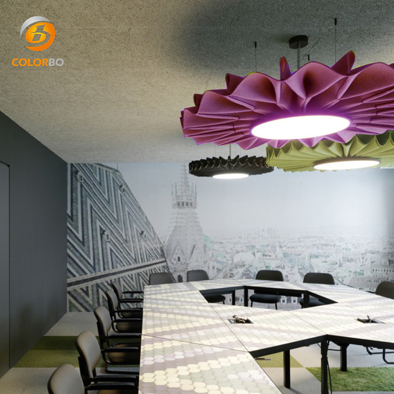 B1 Sample Provided room divider PET Felt LampShade with Low Price