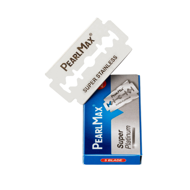 Pearlmax Best Quality Stainless Steel Razor Blade Wholesale Razor Blades Hoja De Afeitar De Doble Filo