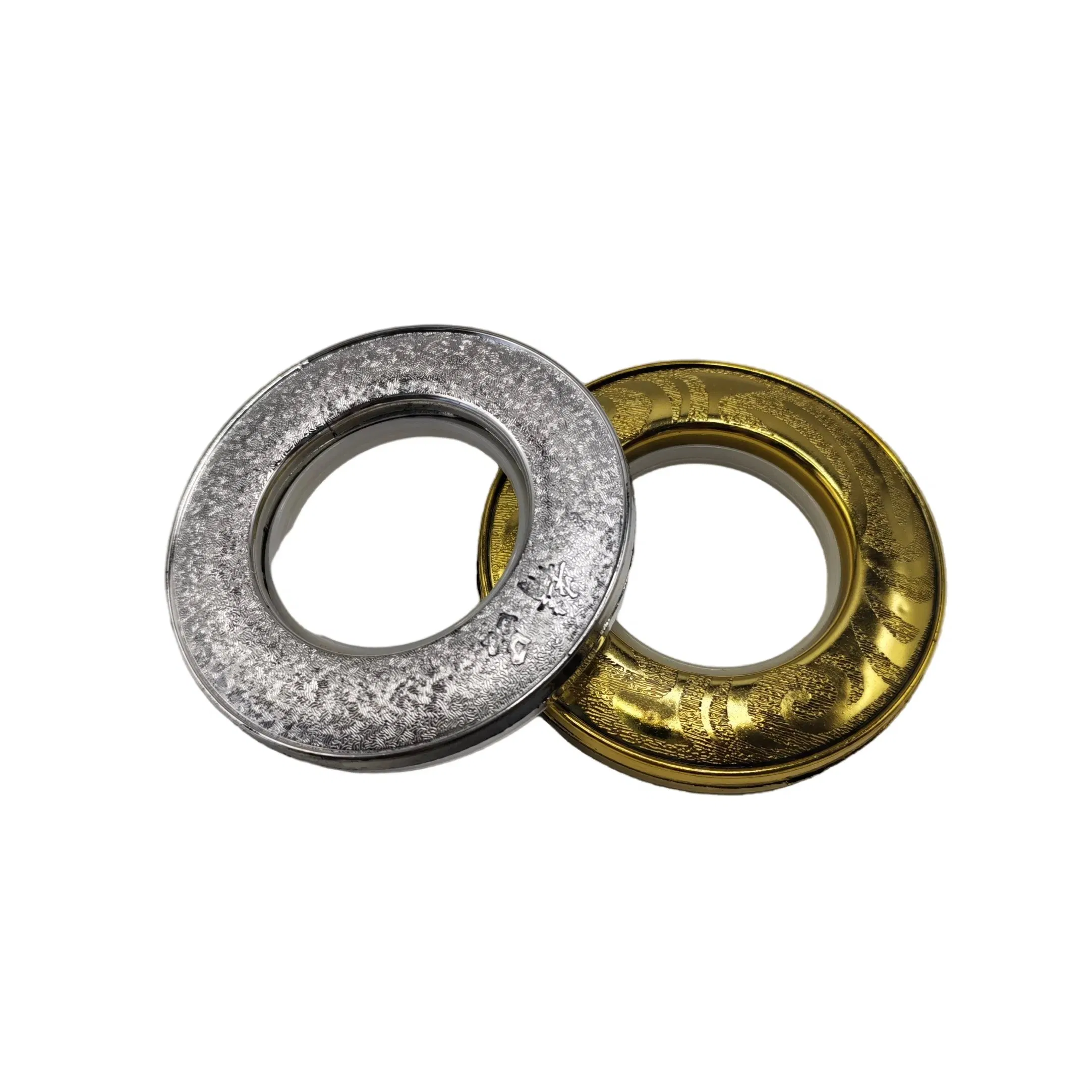 Production Wholesale Curtain Accessories Colorful Wear Durable Plastic Curtain Ring Eyelet
