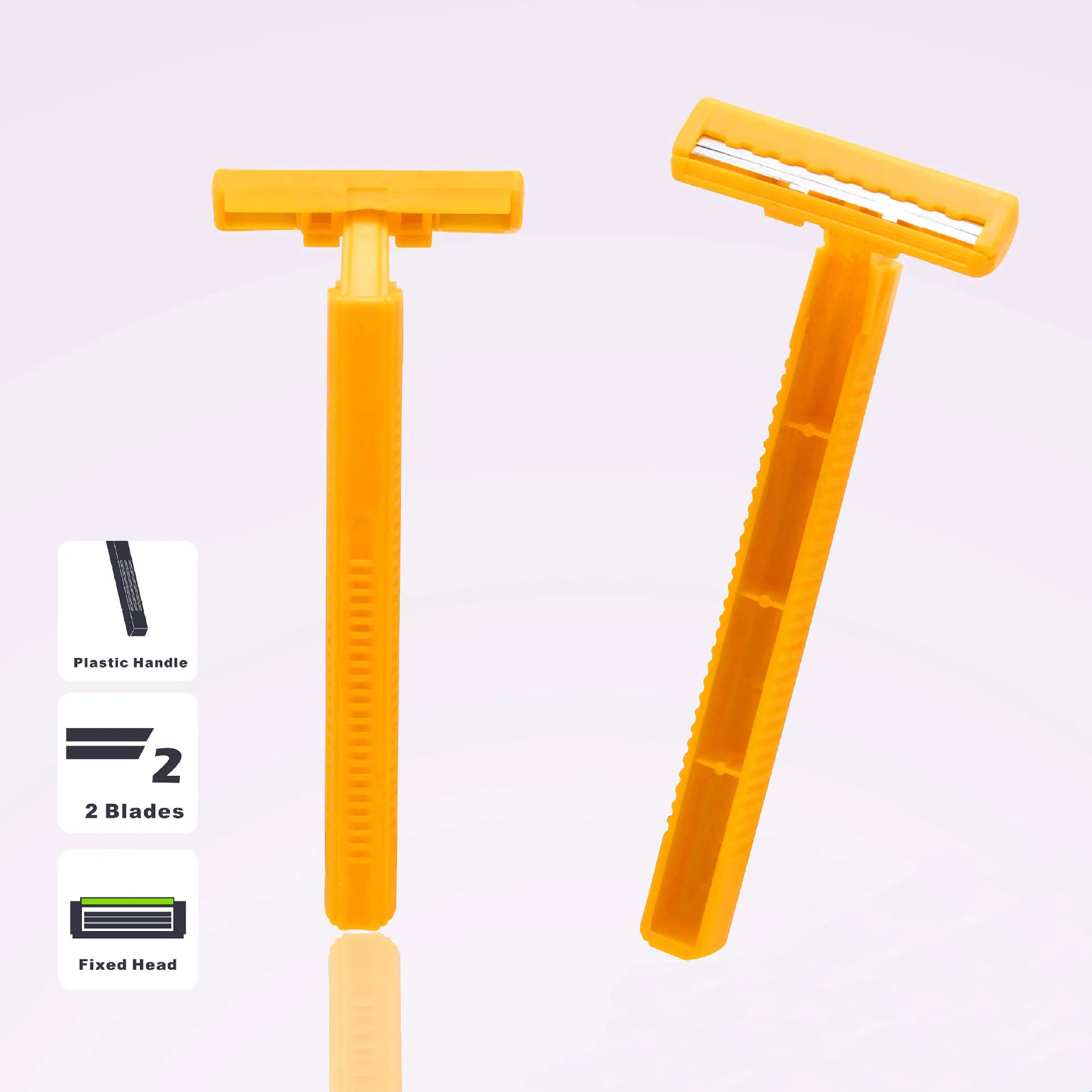 Hotel Disposable Razor Two Stainless Steel Blades 06