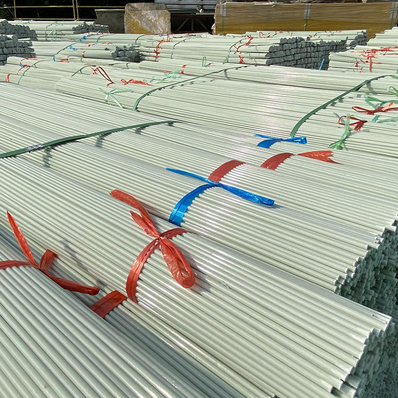 Pultruded Fiberglass Rods Automotive Composite Manufacturing Structural Industrial Engineering Supply