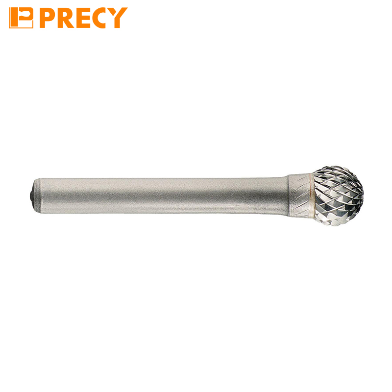 Carbide Rotary Burr Spherical, Normal Teeth Chip-Breaker D Shaped