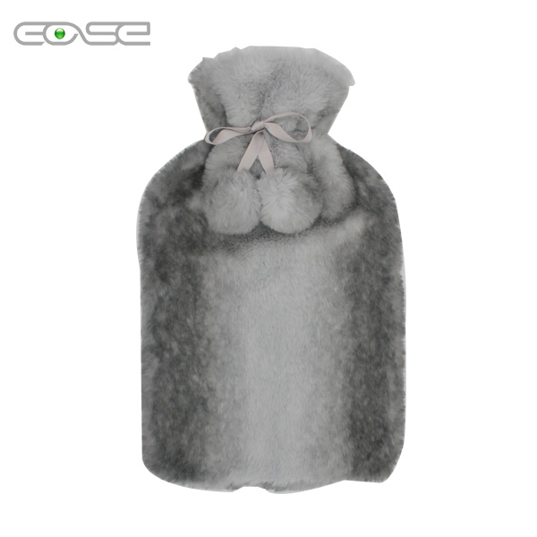 Customizable Eco-Friendly Rubber Hot Water Bottles for Comfort