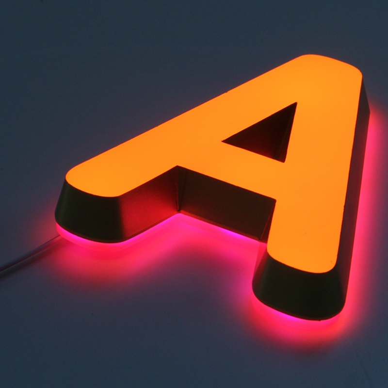 Acrylic Alphabet Letter Sign with LED Light for Companies LED Channel Sign