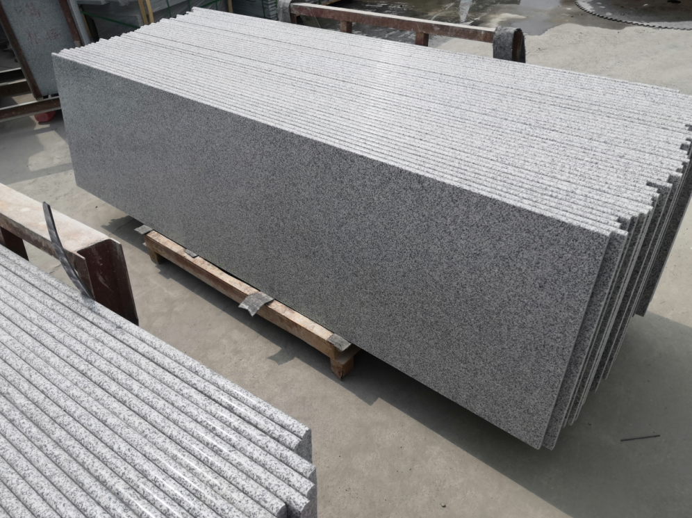 Premium G684 Grey Granite Tiles for Elegant Bathroom Flooring