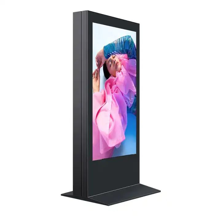 55-дюймовый сенсорный киоск для рекламы на улице и в помещении