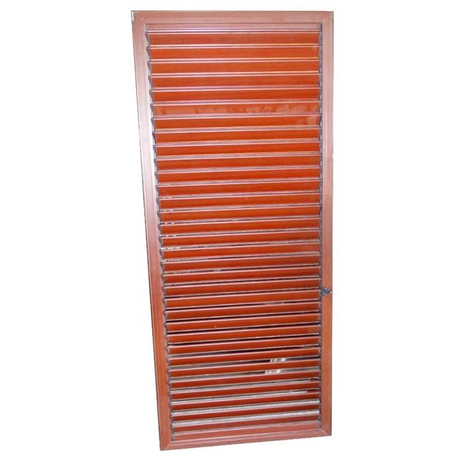 Bathroom House Custom Louver Shutter Screen Aluminum Shutter Louver Window